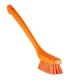 REMCO Brush -Vikan Clean Brush Hard w/Lng Hdle 16.54"-Orange Price/EA
