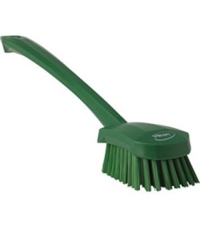 REMCO Brush -Long Handle Scrubbing-Stiff -16" - Green[41852] Price/EA