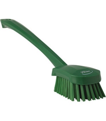 REMCO Brush -Long Handle Scrubbing-Stiff -16" - Green[41852] Price/EA