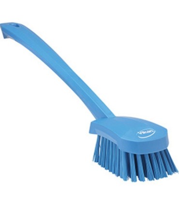 REMCO Brush - Long Handle Scrubbing-Stiff -16" - Blue[41853] Price/EA