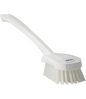 REMCO Brush - Long Handle Scrubbing-Stiff -16"- White[41855] Price/EA