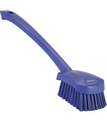 REMCO Brush - Long Handle Scrubbing-Stiff -16"-Purple[41858] Price/EA