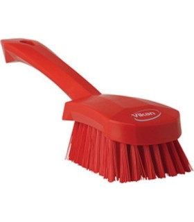 REMCO Brush - Utility Short Handle - Stiff-10"- Red [41894] Price/EA