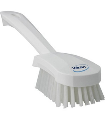 REMCO Brush - Utility Short Handle - Stiff-10"-White[41895] Price/EA