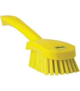 REMCO Brush - Utility Short Handle - Stiff-10"-Yellow[41896] Price/EA