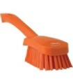REMCO Brush - Utility Short Handle - Stiff-10"-Orange[41897] Price/EA