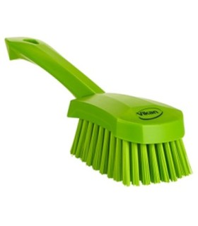 REMCO Brush - Utility Short Handle - Stiff-10"- Lime Price/EA