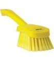 REMCO Brush - Short Handle Wash-Soft/Split 10"-Yellow[41936] Price/EA