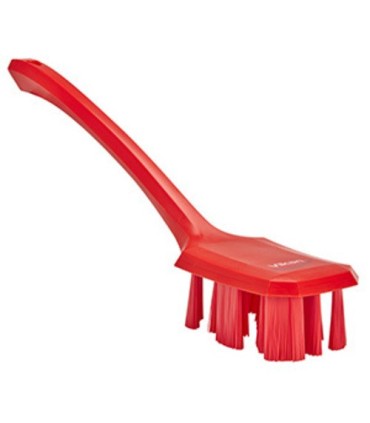 REMCO Brush - Scrub Long Handle UST -Stiff-16"-Red [41804] Price/EA