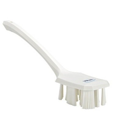 REMCO Brush - Scrub Long Handle UST -Stiff-16"-White [41805] Price/EA