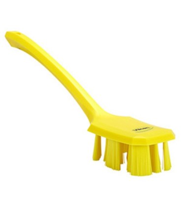 REMCO Brush - Scrub Long Handle UST -Stiff-16"-Yellow[41806] Price/EA