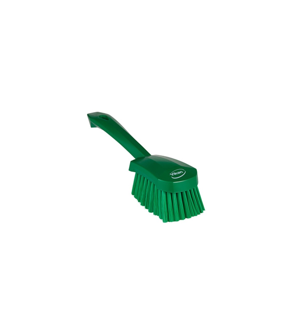 REMCO Short Handle Washing Brush, 10.6", Soft, Green Price/EA