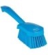 REMCO Short Handle Washing Brush, 10.6", Soft, Blue Price/EA