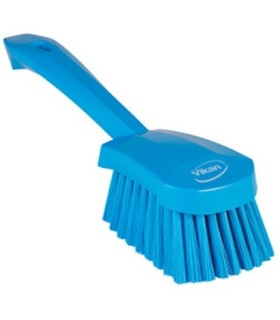 REMCO Short Handle Washing Brush, 10.6", Soft, Blue Price/EA