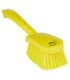 REMCO Short Handle Washing Brush, 10.6", Soft, Yellow Price/EA
