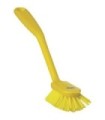 REMCO Brush - Dish w/Scraper - Medium - 11" - Yellow Price/EA