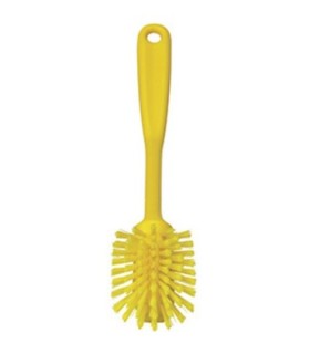 REMCO Brush - Dish w/Scraper - Medium - 11" - Orange Price/EA