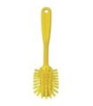 REMCO Brush - Dish w/Scraper - Medium - 11" - Orange Price/EA