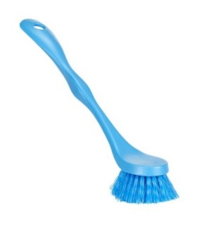 REMCO Brush - Long Handle Dish Medium - 2x7.3" - Blue Price/EA