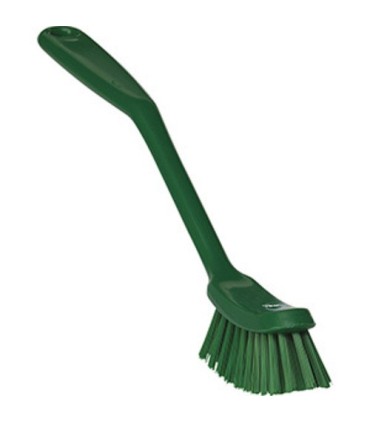 REMCO Brush - Narrow Dish - Medium - 11" - 11x0.9x2" - Green Price/EA