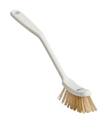 REMCO Brush - Long Handle Heat Resist Stiff 1.2x11.4" -White Price/EA