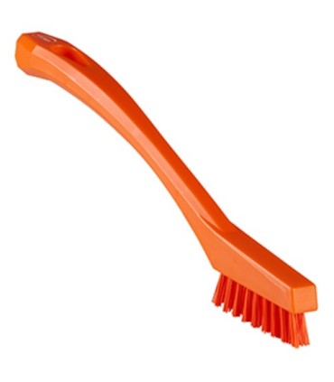 REMCO Brush - Long Handle Detail XStiff - 0.8x8.1"- Orange Price/EA