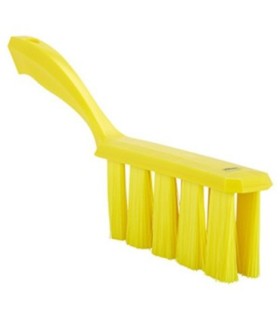 REMCO Brush - Short Handle Bench UST Medium - 1.4x13"-Yellow Price/EA