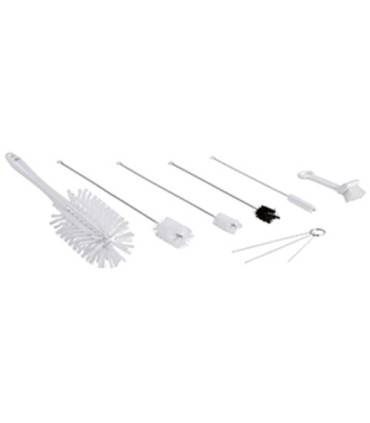 REMCO OBS: Ice Cream Machine 7 Piece Brush Kit - White Price/CS