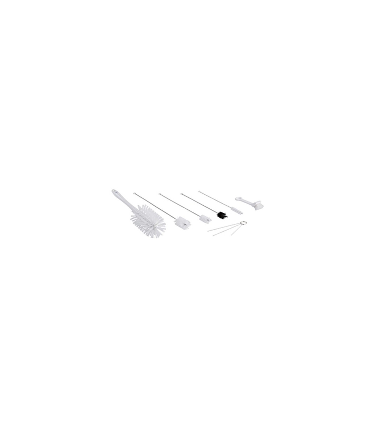 REMCO OBS: Ice Cream Machine 7 Piece Brush Kit - White Price/CS
