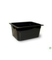 Rubbermaid FG225P00BLA Final Sale: Hot Food Pan - 1/2 Size - 6" Depth - Black, Price Per EA