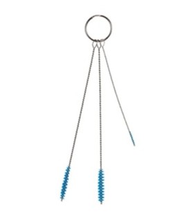 REMCO Brush - Tube Set - Plastic / SST - 08x20x24" - Blue Price/EA