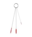 REMCO Brush - Tube Set - Plastic / SST - 08x20x24" - Red Price/EA