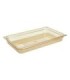 Rubbermaid FG230P00AMBR Final Sale: Full Size Insert Pan Hot 2.5"- Amber, Price Per CS - FG230P00AMBR -  - [unit price]