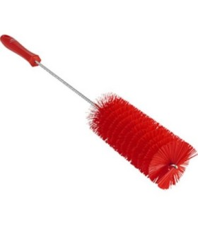 REMCO Brush - Tube - Medium Bristles - 19.4x2.5" - Red Price/EA