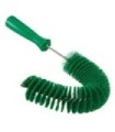 REMCO Brush - Hook - Medium Bristles - 15.5x2.25x7.6"- Green Price/EA