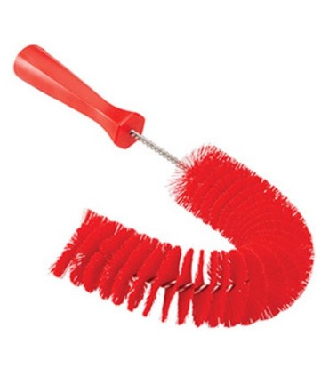 REMCO Brush - Hook - Medium Bristles - 15.5x2.25x7.6"- Red Price/EA