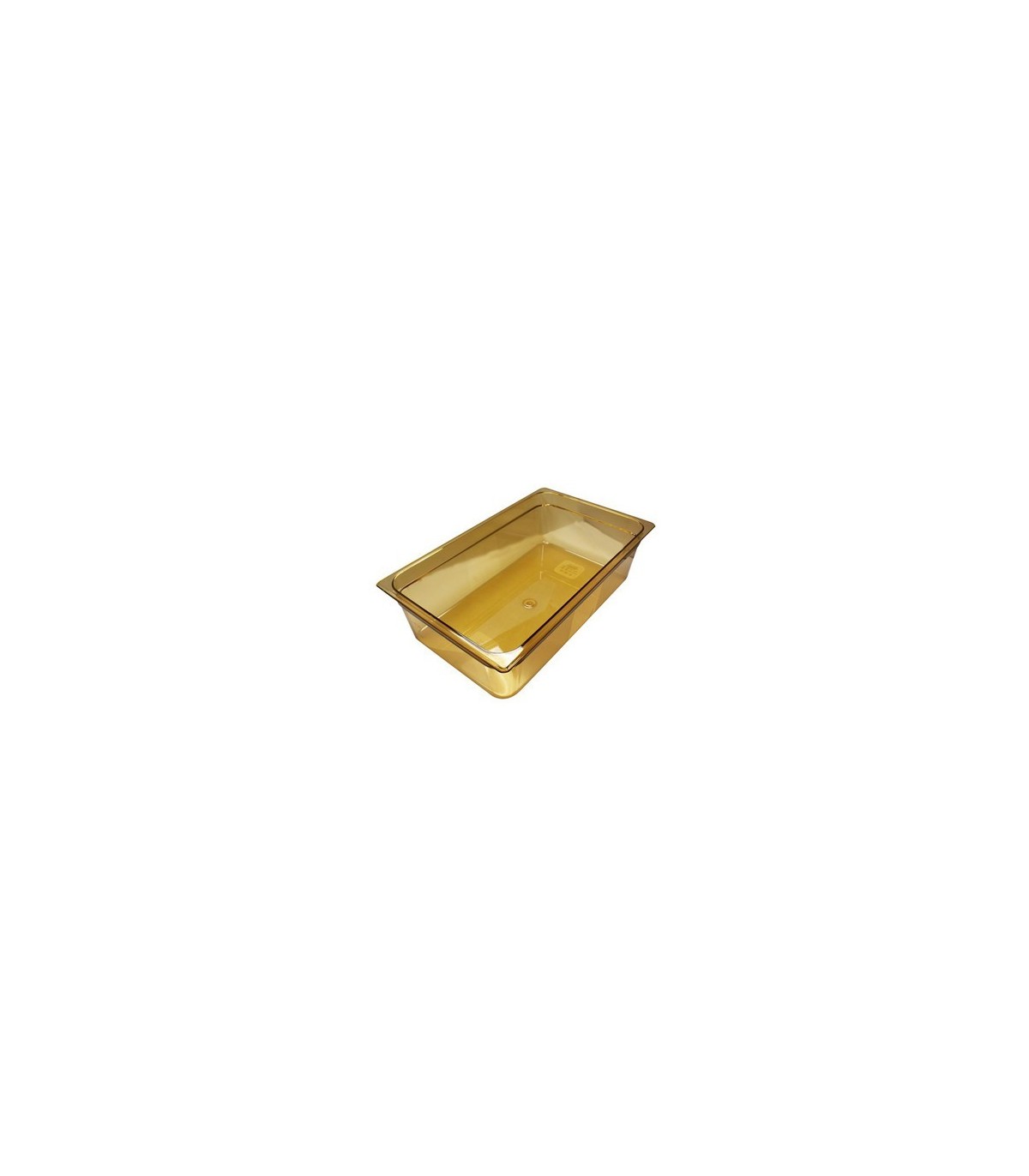 Rubbermaid FG232P00AMBR Final Sale: Food Pan - Hot Full Size - 6" Depth-Amber, Price Per EA - FG232P00AMBR -  - [unit price]