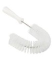 REMCO Brush - Hook - Medium Bristles - 15.5x2.25x7.6"- White Price/EA