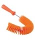 REMCO Brush - Hook - Medium Bristles - 15.5x2.25x7.6"-Orange Price/EA