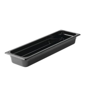 Rubbermaid FG239P00BLA Final Sale: Hot Food Pan -1/2 Size Long - 2 1/2" Depth-, Price Per EA - FG239P00BLA -  - [unit price]