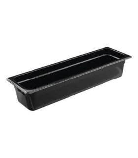 Rubbermaid FG240P00BLA Final Sale: Hot Food Pan - 1/2 Size Long - 4" Depth - B, Price Per EA - FG240P00BLA -  - [unit price]
