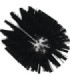 REMCO Pipe Cleaning Brush f/handle,103 mm, Medium, Black Price/EA
