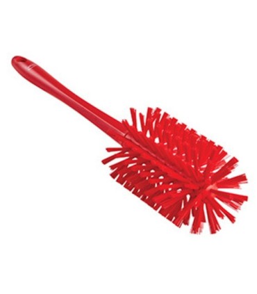 REMCO Brush - Bottle - Med/Stiff - 16.9x3.5" - Red [70334] Price/EA