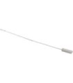 REMCO Brush - Tube w/5" Flex Handle-Medium-59.25x1.8"-White Price/EA