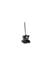 Rubbermaid FG253200BLA Lobby Pro Dust Pan w/Cover Long Handle - Black, Price Per EA