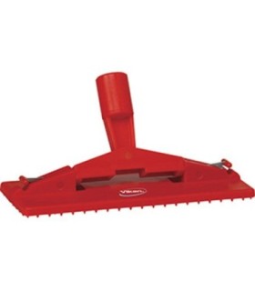 REMCO Pad - Floor Holder - PP - 9x3.6x4.7" - Red Price/EA