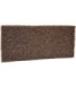 REMCO Pad - Scrub - HD - Coarse - 10x4.4x0.8" - Brown Price/CS