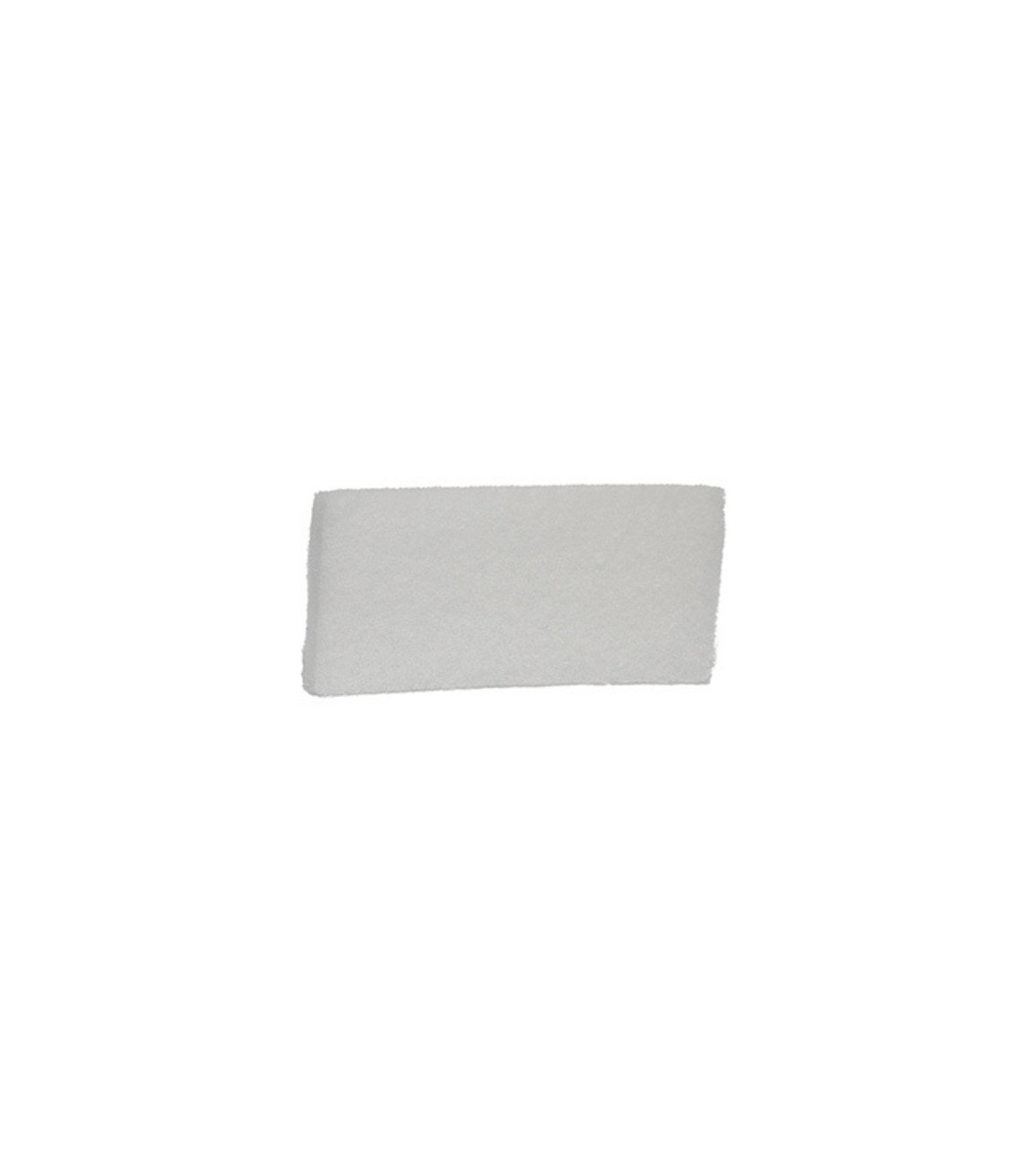 REMCO Pad - Scrub - Fine Soft - 10x4.5x1.2" - White Price/CS