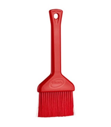 REMCO Brush - Pastry Detail - Soft Bristles - 3" - Red Price/EA