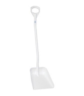 REMCO Shovel - Ergonomic - Large Blade 14" - White Price/EA